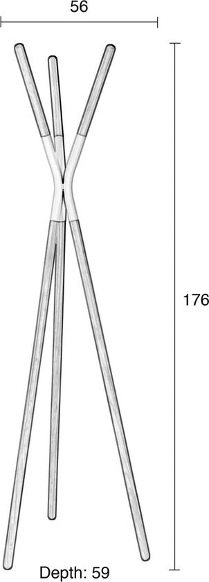 Cuier Pinnacle - Alb