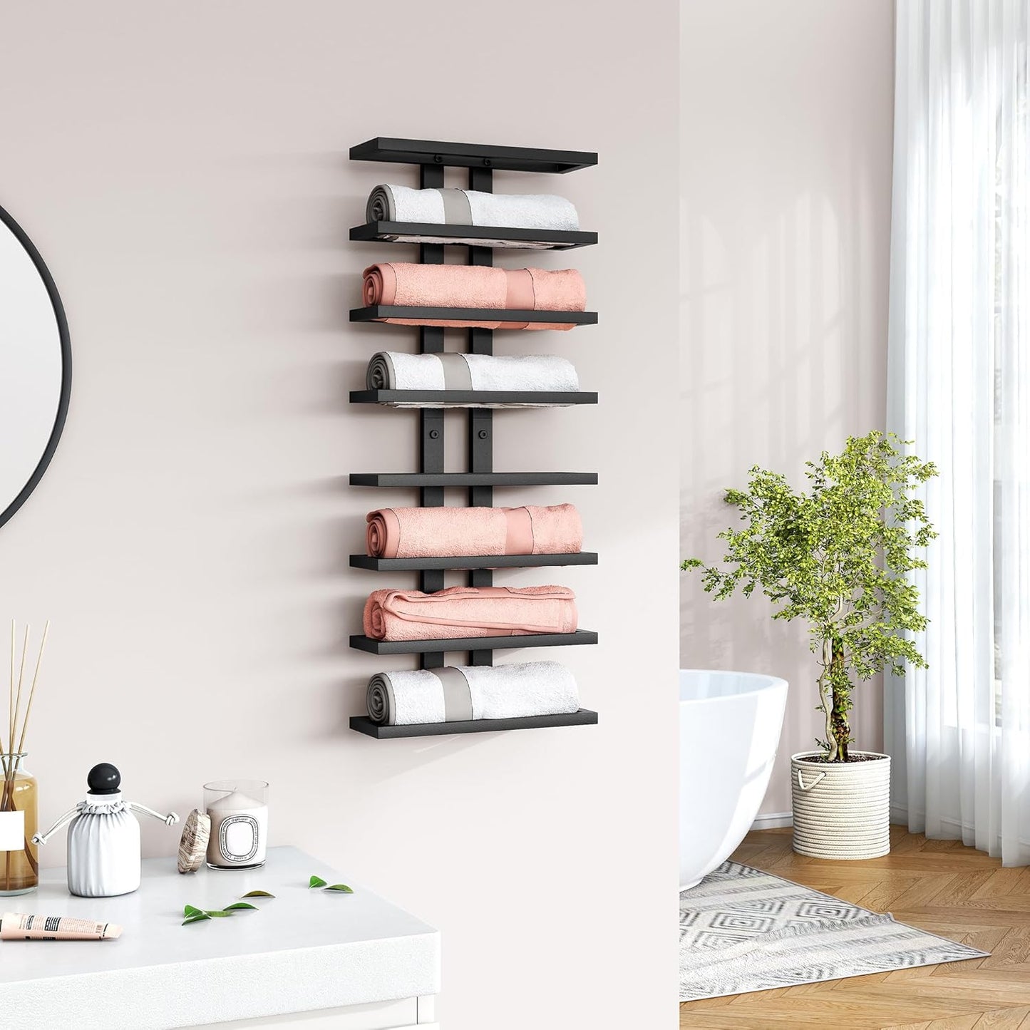 Suport Sticle bauturi pentru perete, vopsit electrostatic