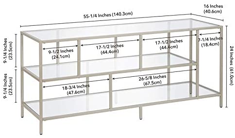 Comoda TV cu blat din sticla Monique