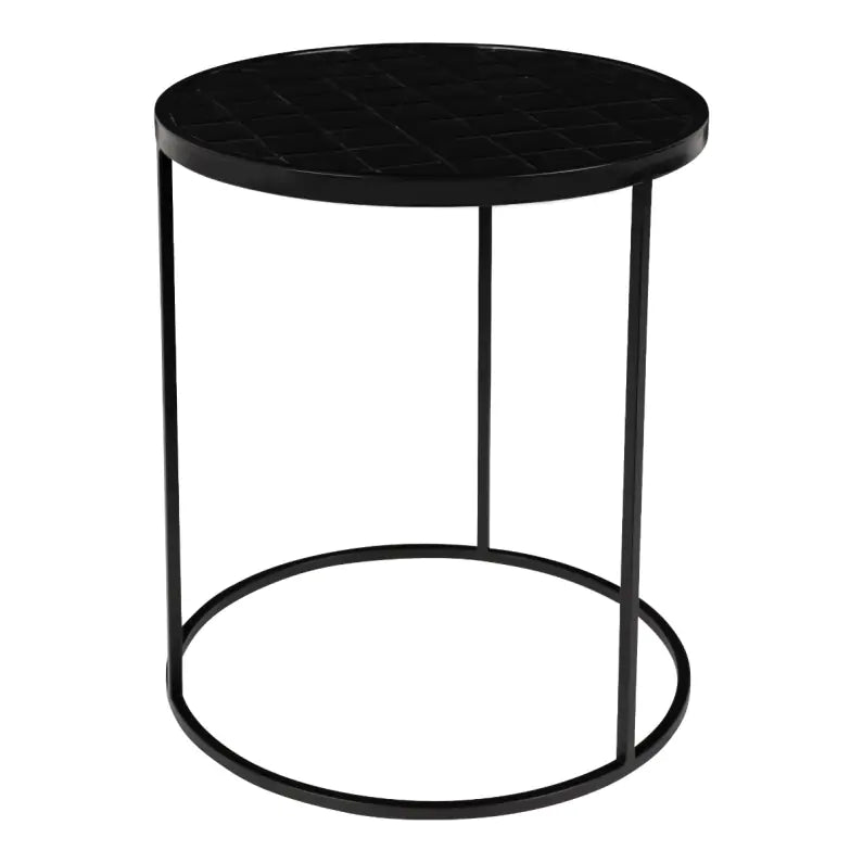 Masă Laterală Glazed - Negru