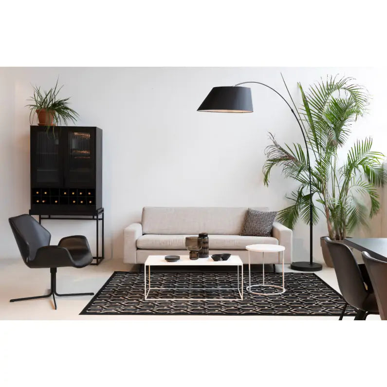 Lampa Arc Floor Black