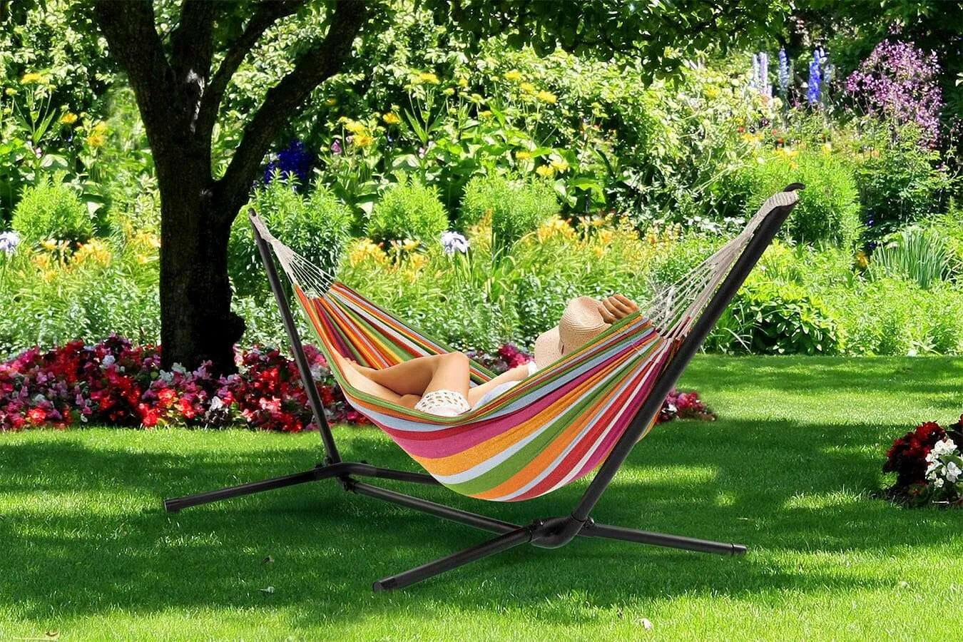 Hamac cu Suport Metalic - Sunshine