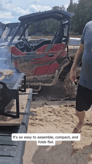 Grătar Portabil camping - GrillMaster Pro